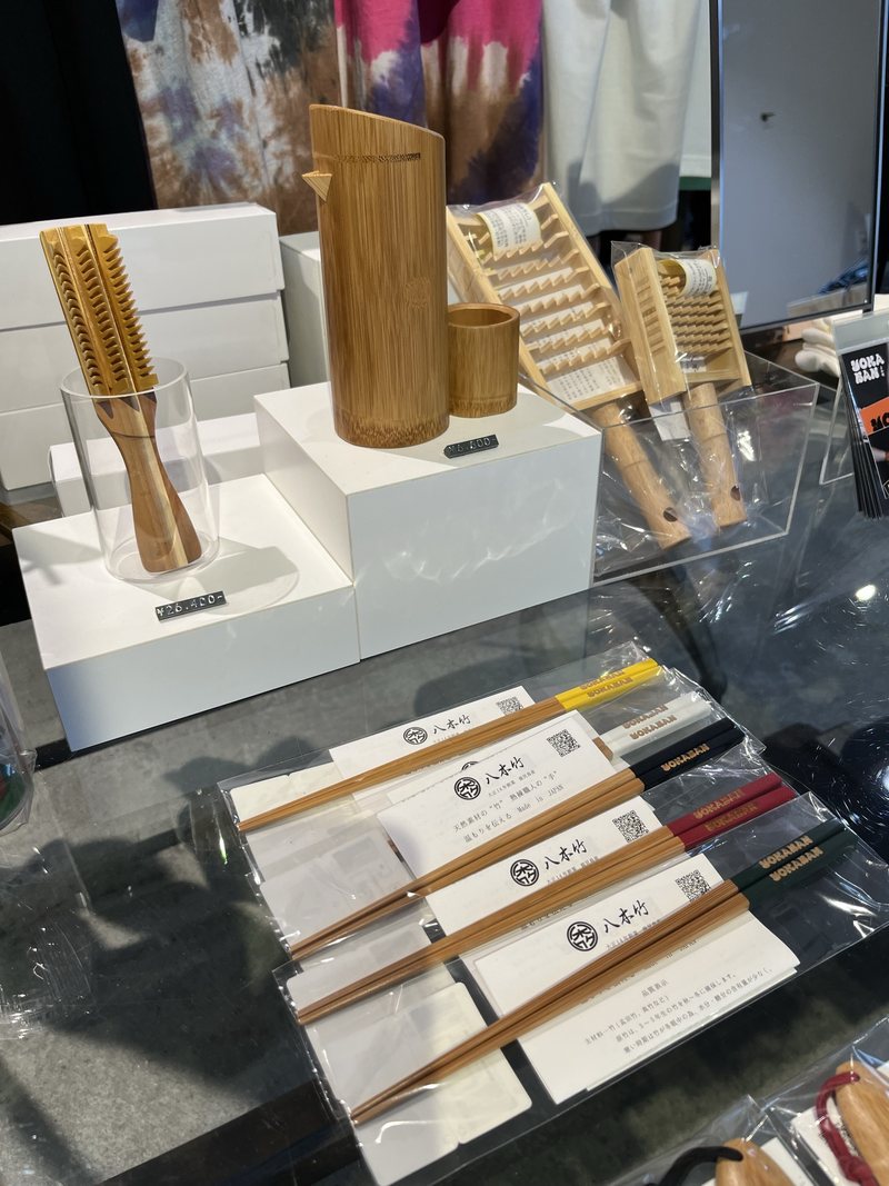 TOKUBAN 下北沢：竹の器や箸などの手仕事の品々